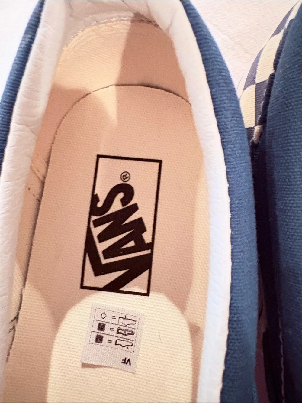 Vans Slip-On Sneakers Teal and Black